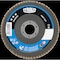 Tryolit Abrasives TYROLIT Premium 2in1 Flap Disc, 4-1/2" 7/8" Type 29, ZA 40 Grit 668686 - alternate 1